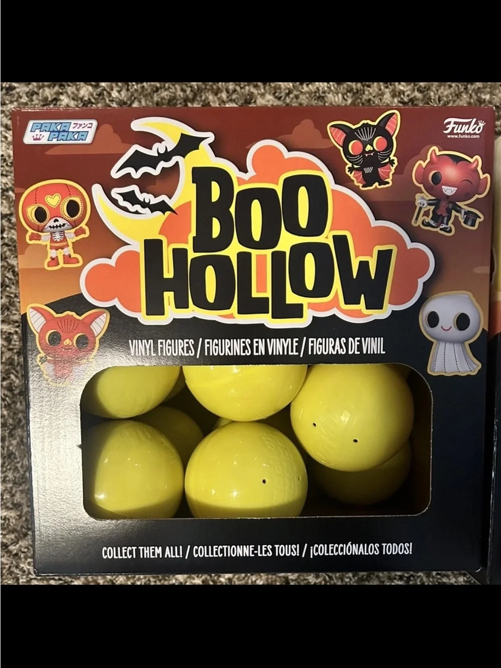 Funko Paka Paka Boo Hollow Halloween Figures complete set